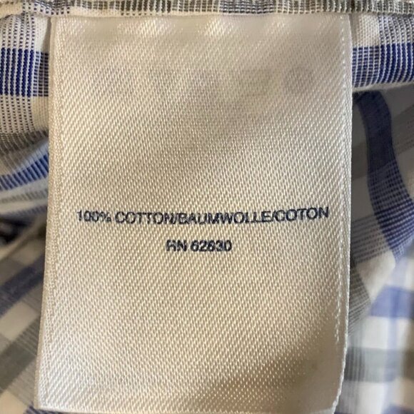 Lands' End Men's Plaid Check (Lot of 3) Button Up Long Sleeve Shirt Size 16.5/32 - Picture 11 of 14